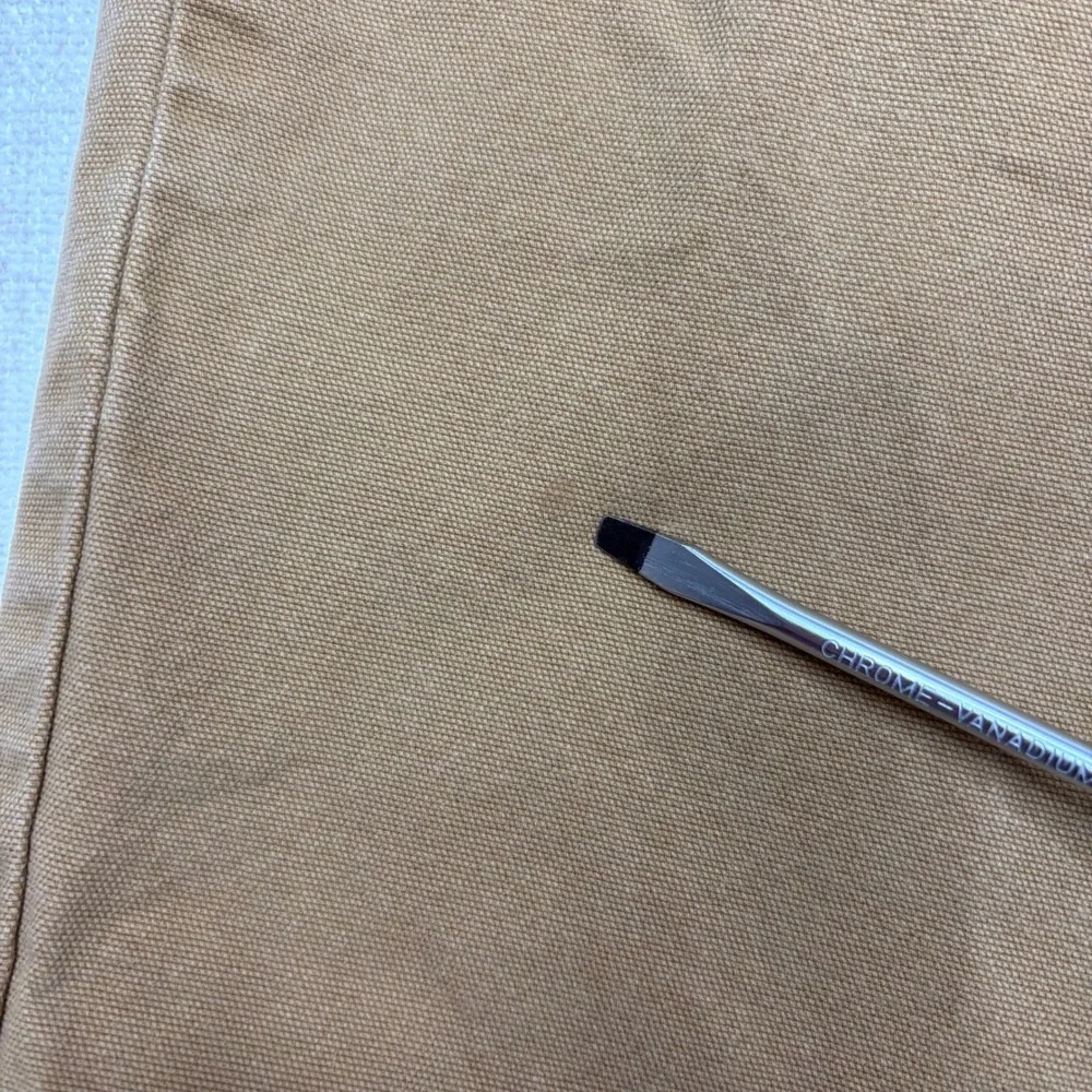 Carhartt Mens BN2517-M Rugged Flex Relaxed Fit Canvas Work Pants Brown 34x30